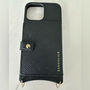 Bandolier Mila MagSafe Charging Phone Case w/Built In Bifold Snap Wallet
